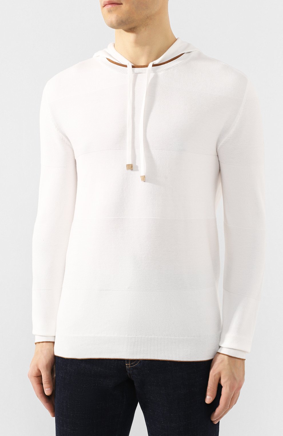 Хлопковое худи ELEVENTY PLATINUM, арт. A76MAGA63 MAG0A061, фото 3