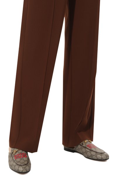 Сабо princetown GUCCI темно-бежевого цвета по цене 84960 руб., арт. 687841 UTG10, фото 3 Сабо princetown GUCCI, арт. 687841 UTG10, фото 3