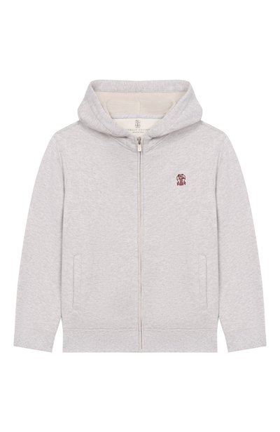 Хлопковая толстовка BRUNELLO CUCINELLI, арт. BM826E517A