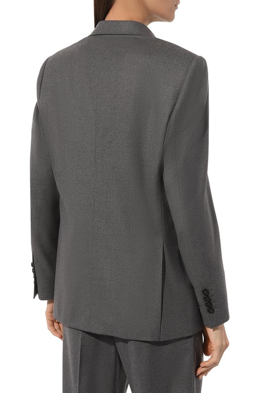 Шерстяной жакет Sashaverse JT007/97674/GREY/SS24 Серый  JT007/97674/GREY/SS24 Фото 4