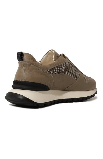 Кожаные кроссовки DOUCAL'S, арт. DD8729WHITPF720N, фото 5