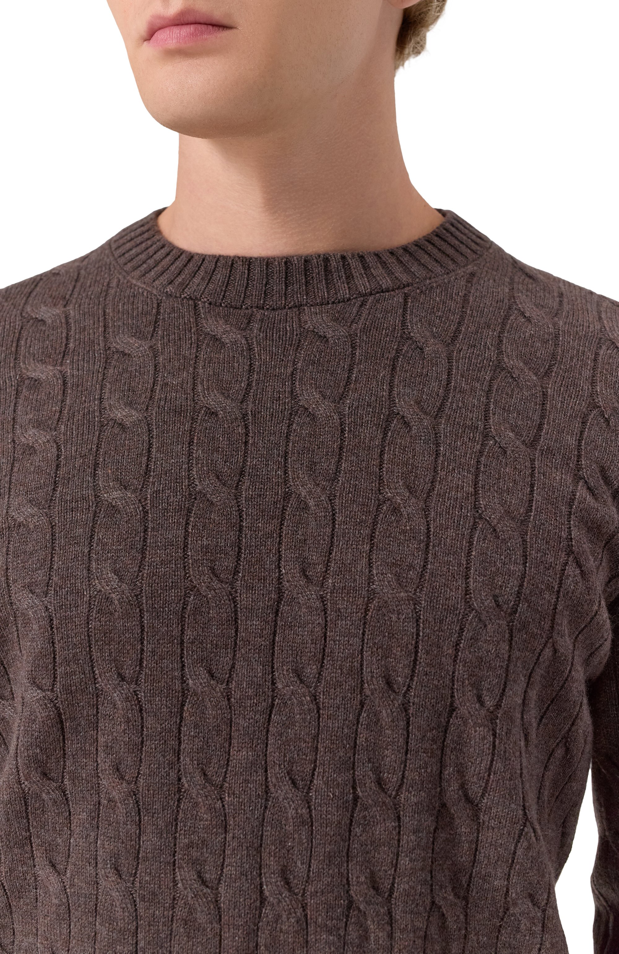 Кашемировый джемпер BRUNELLO CUCINELLI, арт. M22707200, фото 5