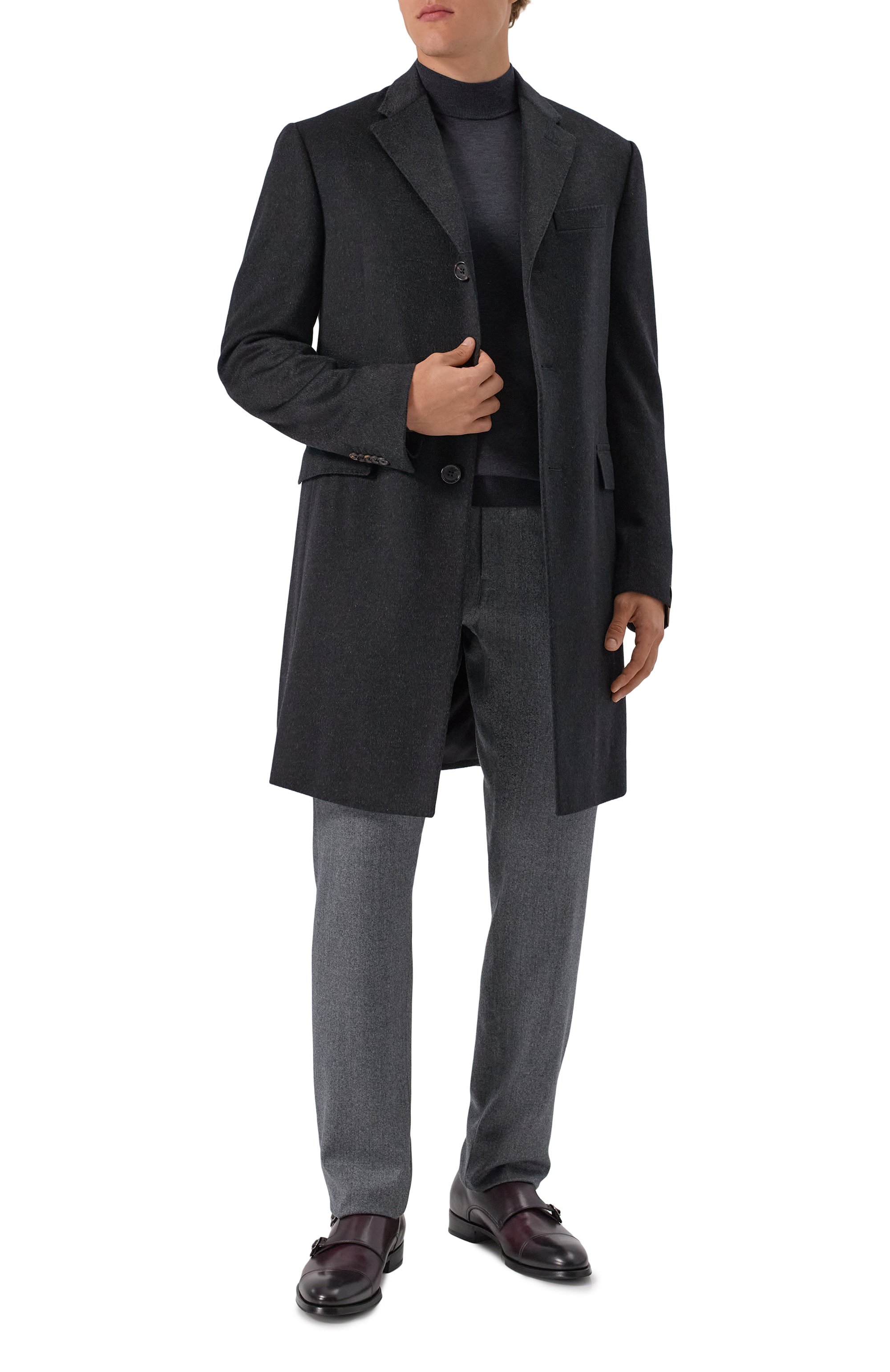 Водолазка из шелка и хлопка 12 STOREEZ, арт. 133462, фото 2