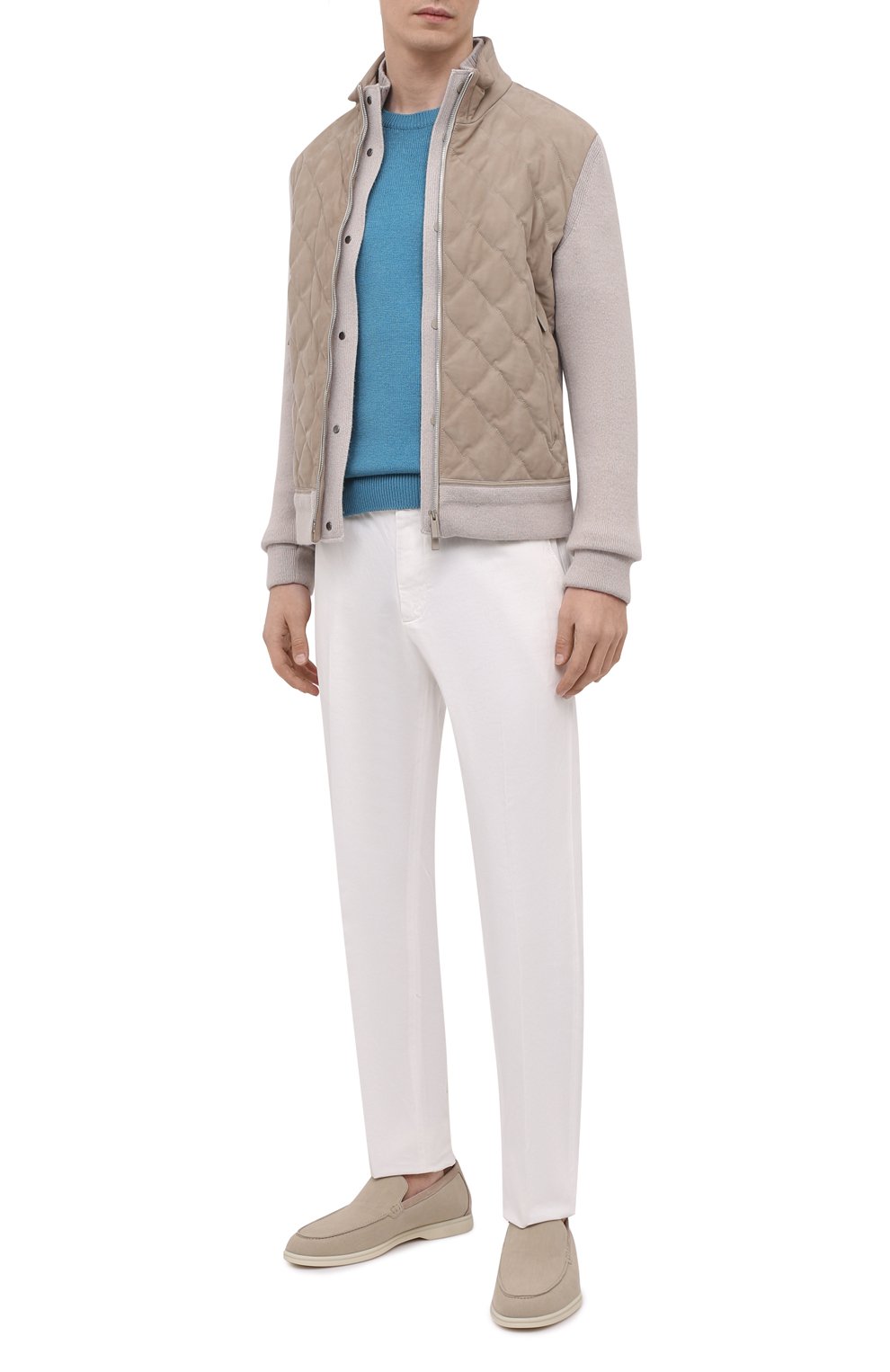 Свитер из хлопка и шелка LORO PIANA, арт. FAI0661, фото 2