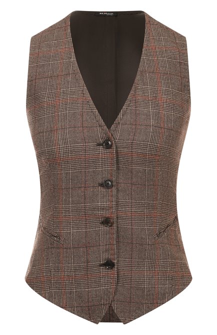 Женский шерстяной жилет KITON, арт. D47456K0571G01