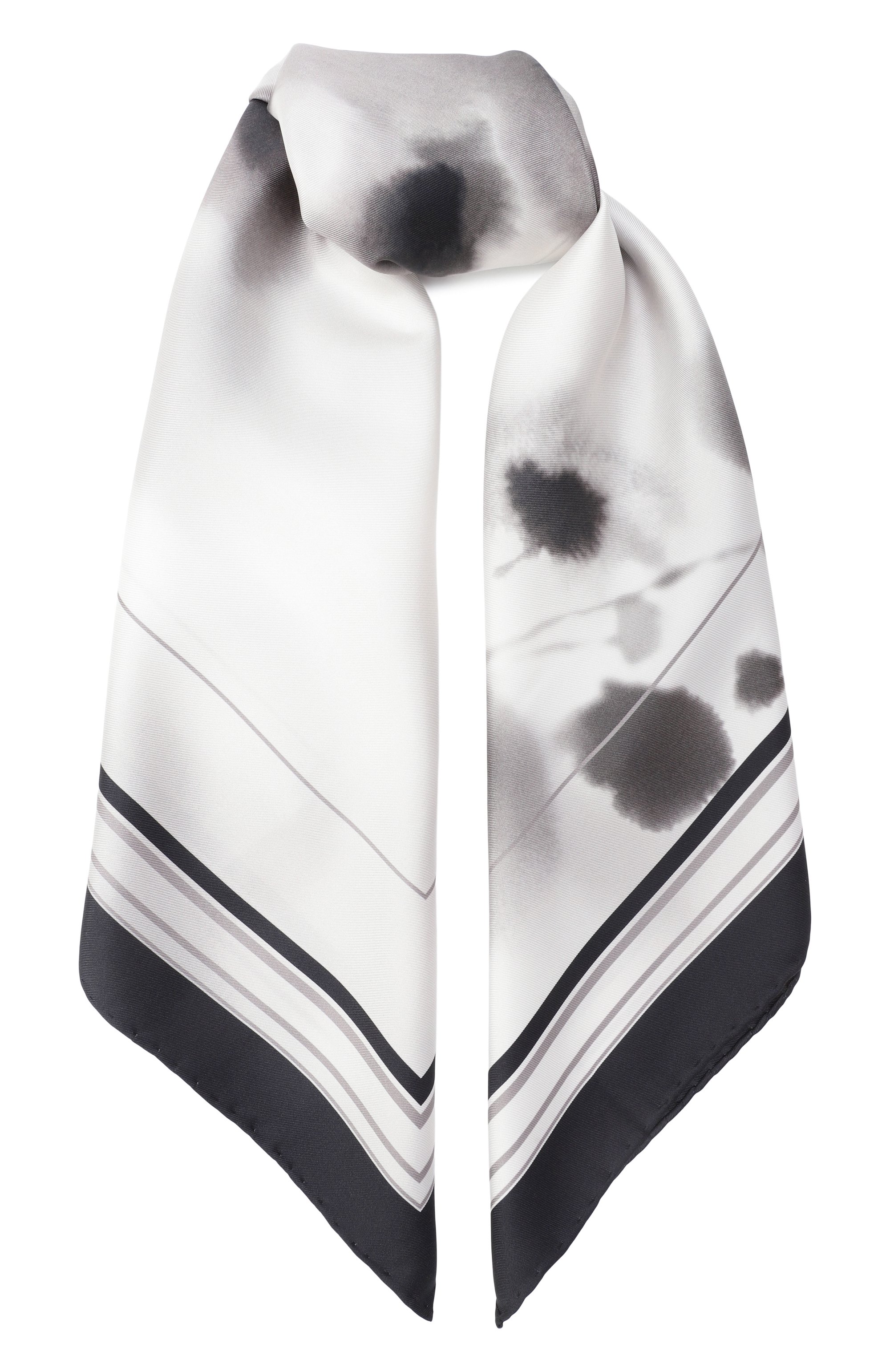 Шелковый платок KITON, арт. D53754K0530H03, фото 1