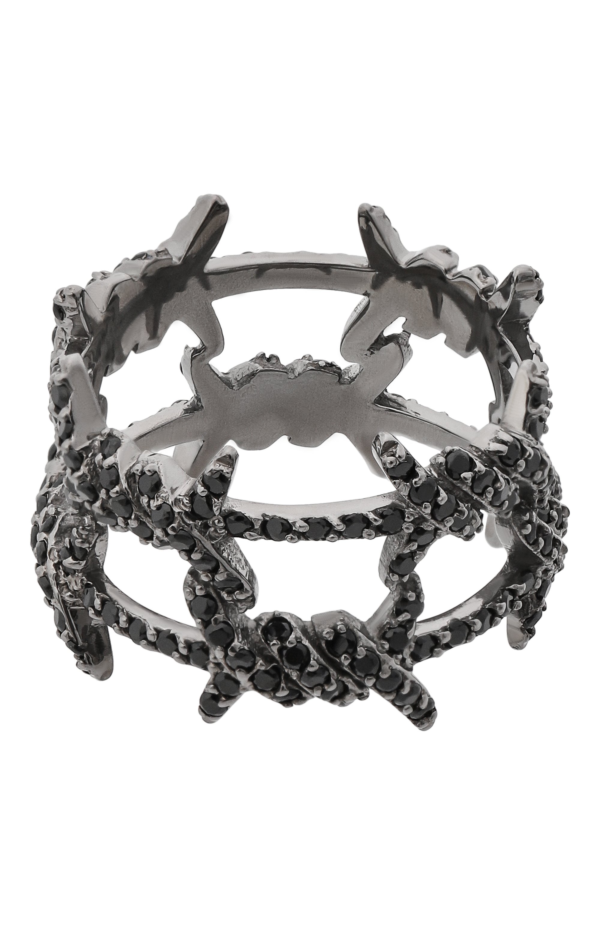 Кольцо CAVIAR JEWELLERY черного цвета по цене 23700 руб., арт. TL004, фото 1 Кольцо CAVIAR JEWELLERY, арт. TL004, фото 1