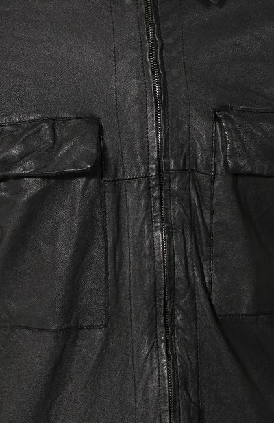 Кожаная куртка TRANSIT, арт. CFUTRHS280, фото 5