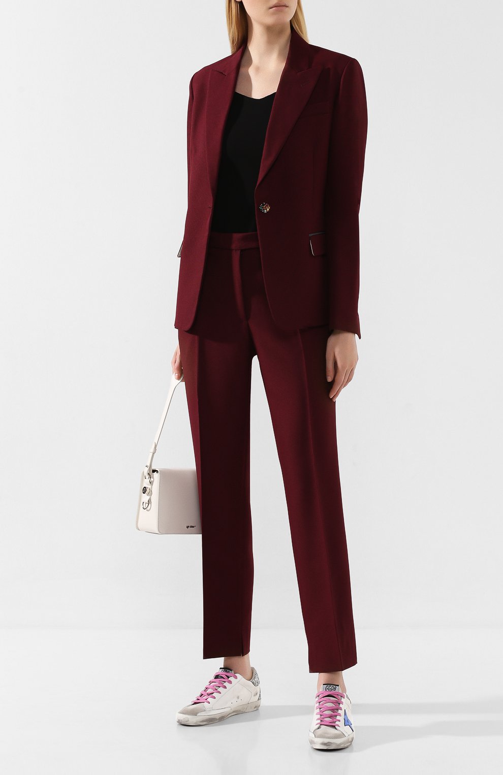 Брюки со стрелками GOLDEN GOOSE DELUXE BRAND, арт. G35WP021.A5, фото 2