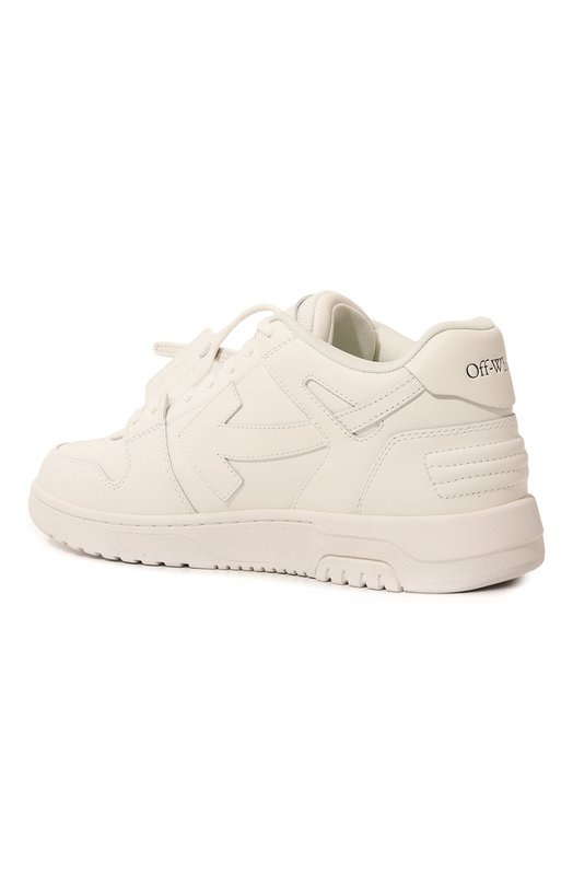 Кожаные кеды Out Of Office Off-White 0MIA189C99LEA009 Кремовый  0MIA189C99LEA009 Фото 8