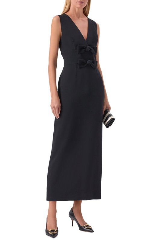 Кожаные туфли Lara 70 Ferragamo 01K468/784 Чёрный  01K468/784 Фото 3