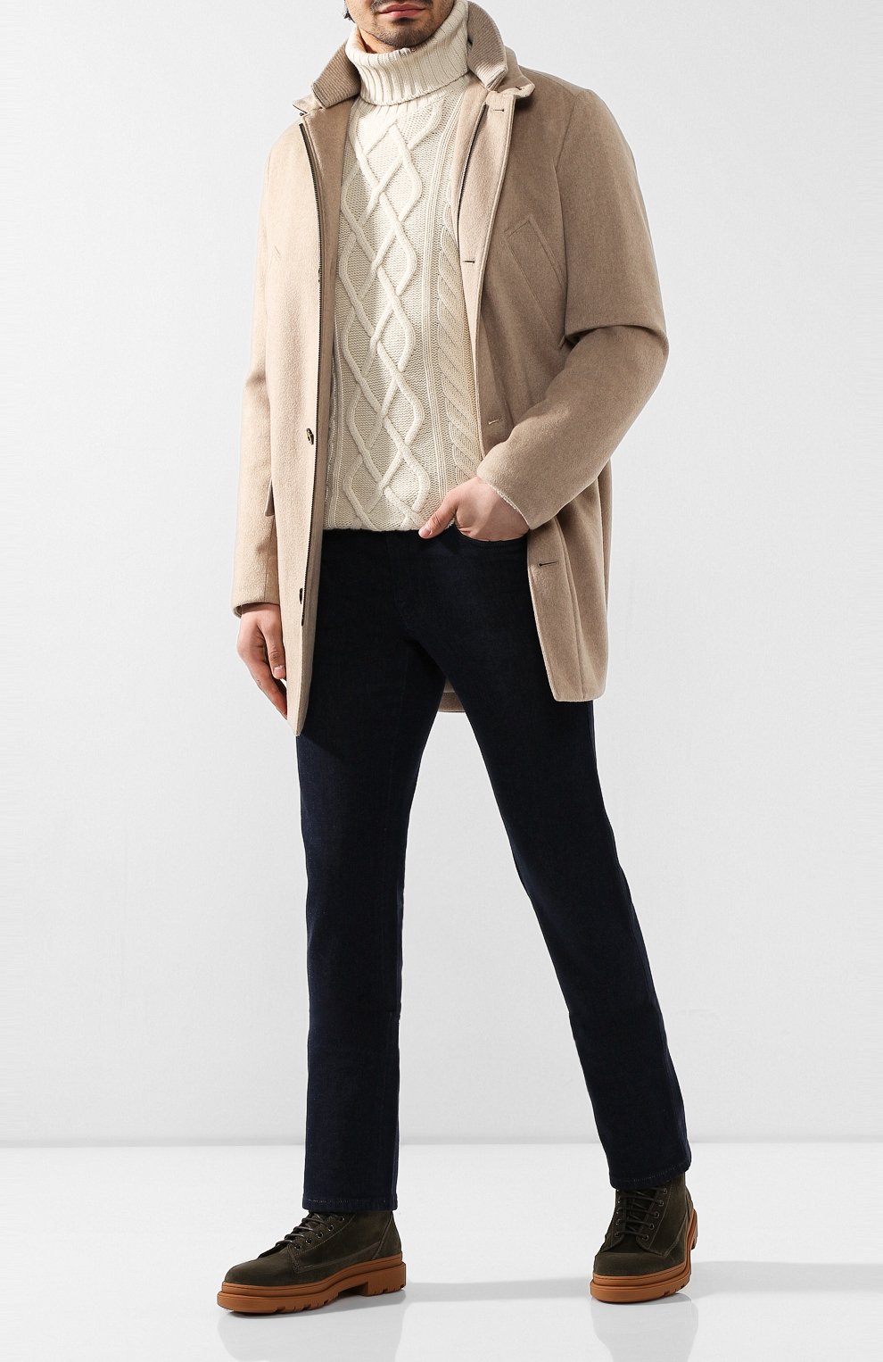 Кашемировое пальто LORO PIANA, арт. FAI8605, фото 2