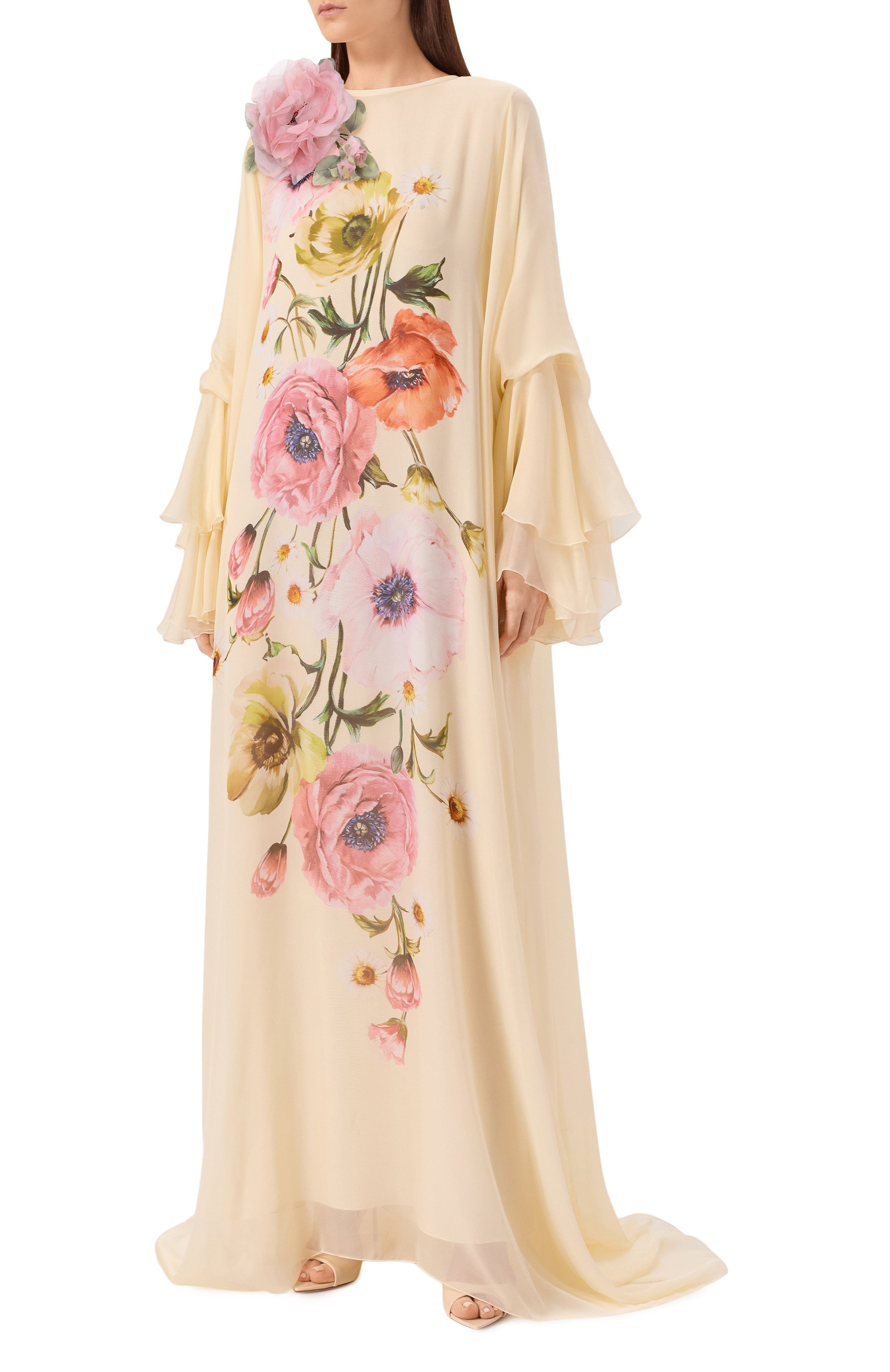 Шелковое платье ELIE SAAB, арт. D1097PRC26/CH005, фото 2