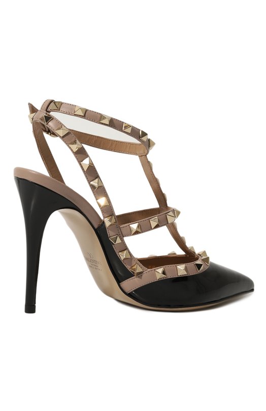 фото Кожаные туфли rockstud valentino