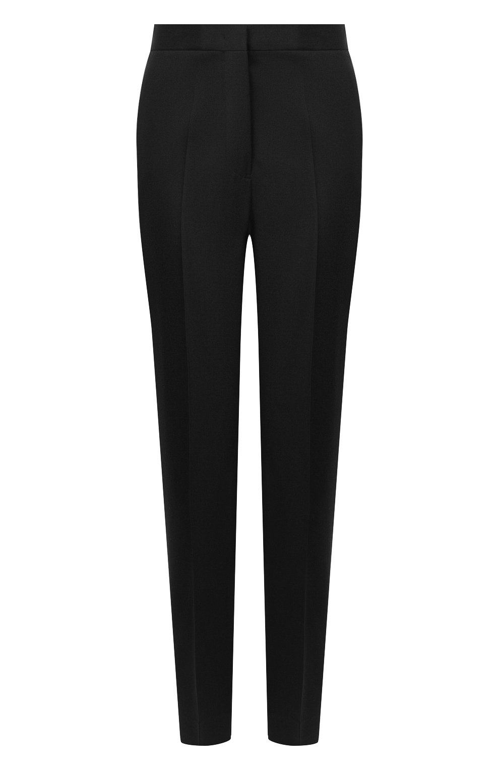 Шерстяные брюки JIL SANDER темно-синего цвета по цене 86800 руб., арт. JSPR301900-WR202500, фото 1 Шерстяные брюки JIL SANDER, арт. JSPR301900-WR202500, фото 1