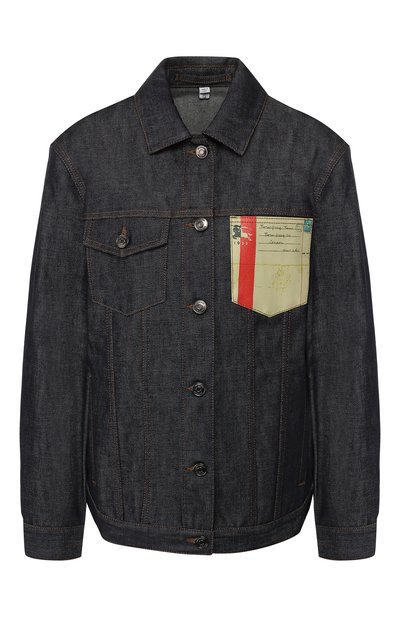 Женская джинсовая куртка prestwick BURBERRY, арт. 8010785