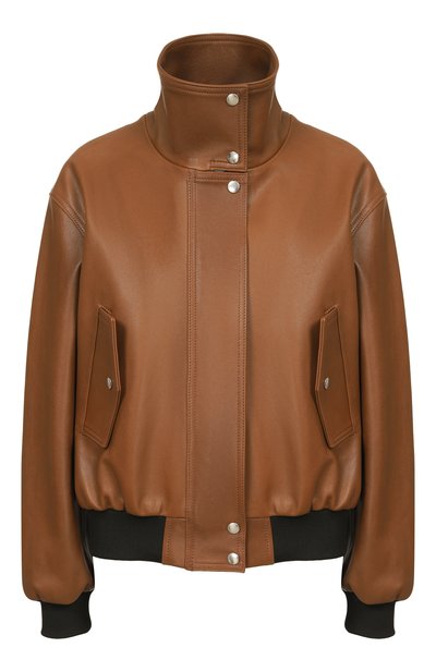 Женская кожаный бомбер BATS, арт. BTSJ_119