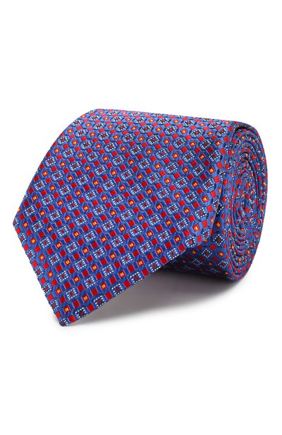 Мужской шелковый галстук CANALI, арт. 18/HJ02019