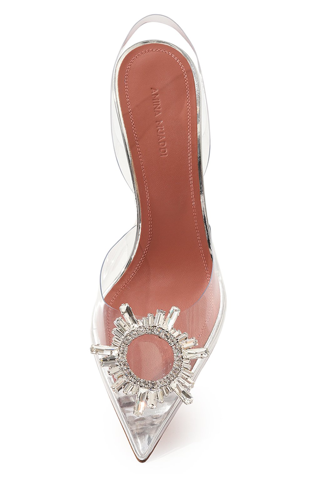 Туфли begum glass sling AMINA MUADDI, арт. BEGUM GLASS SLING/PVC, фото 6