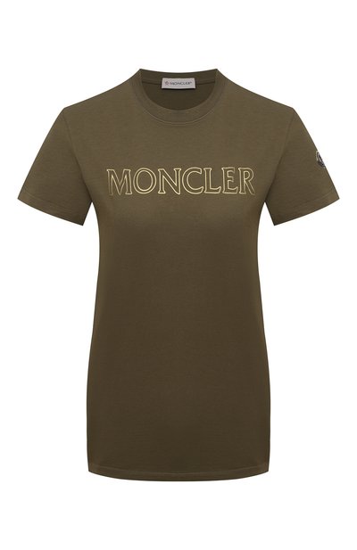 Женская хлопковая футболка MONCLER, арт. H1-093-8C000-13-829FB