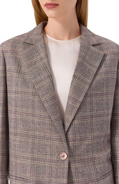 Жакет из шерсти и вискозы AGNONA, арт. TX1002E/Q1044E, фото 5