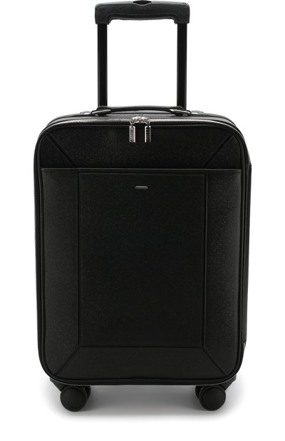 Кожаный дорожный чемодан на колесиках ZILLI, арт. JZBW02-01918/0000, фото 4