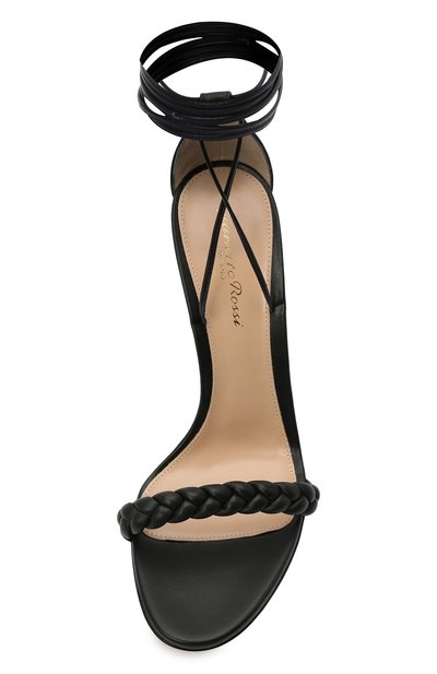 Кожаные босоножки leomi GIANVITO ROSSI, арт. G61531.15RIC.NAPNER0, фото 5