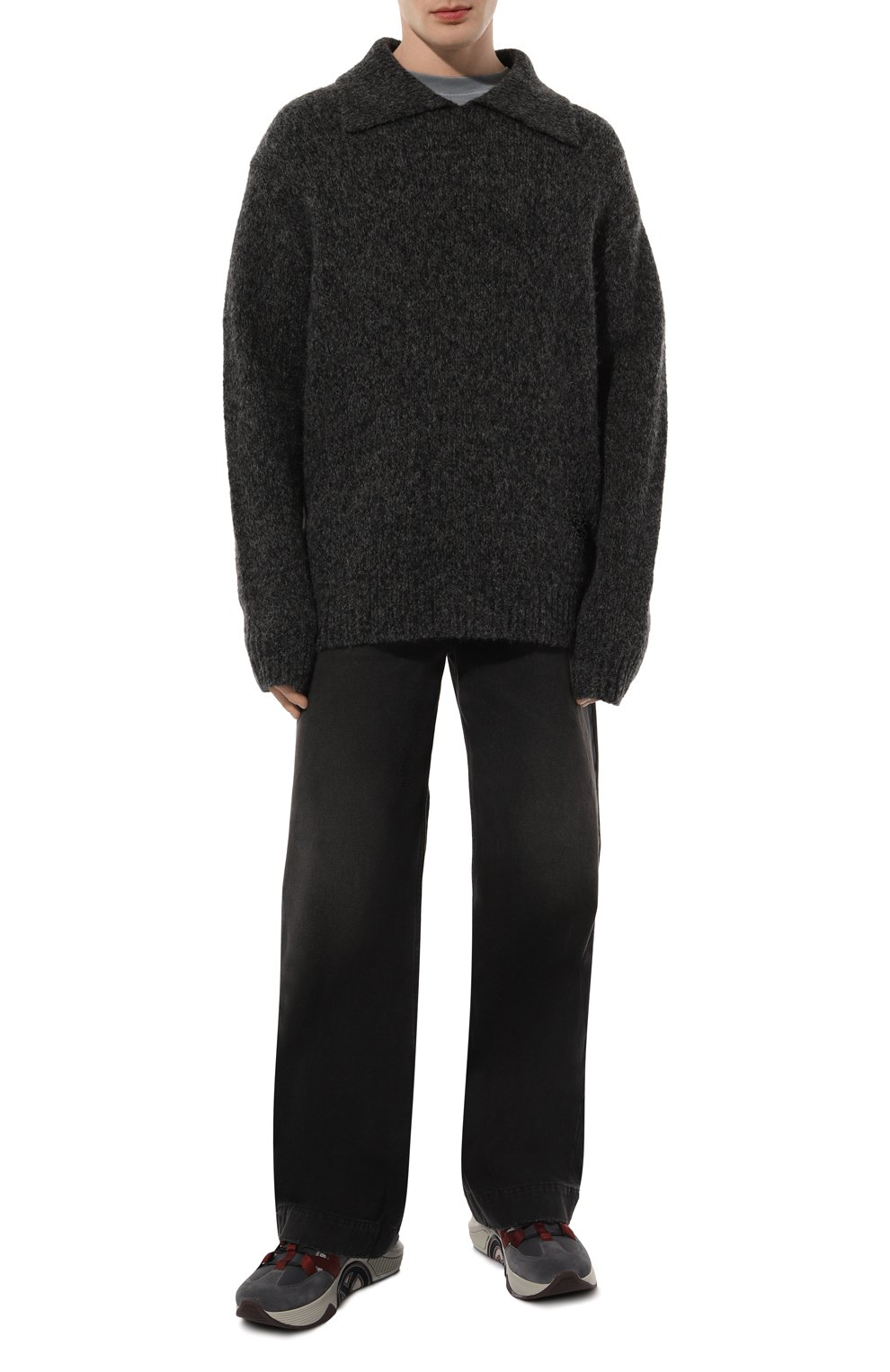 Комбинированные кроссовки GIORGIO ARMANI, арт. X2X132/XM645, фото 2