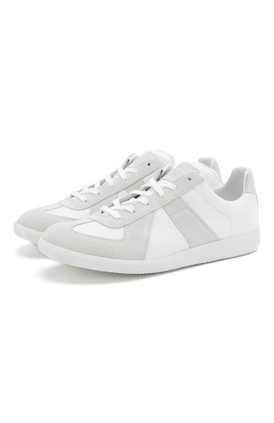 Комбинированные кеды MAISON MARGIELA, арт. S57WS0236/P1897, фото 1