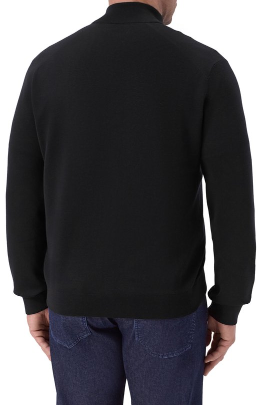 Кашемировый кардиган Stefano Ricci W505024B09/W25303/60 Чёрный  W505024B09/W25303/60 Фото 4