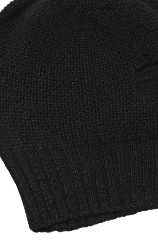Шерстяная шапка Ann Demeulemeester B0013176/KN071 Чёрный  B0013176/KN071 Фото 3