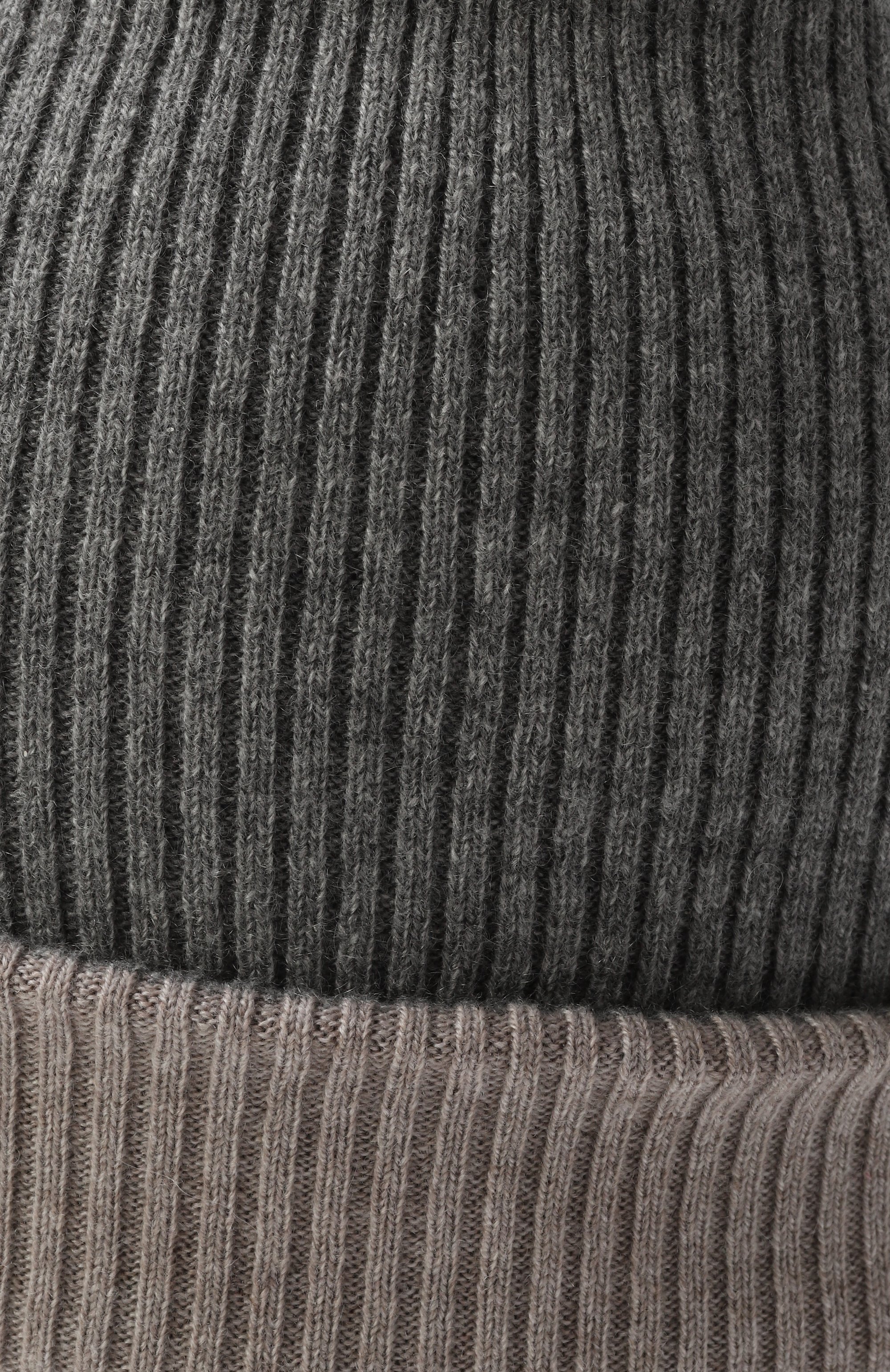 Кашемировая шапка BRUNELLO CUCINELLI серого цвета по цене 49950 руб., арт. M2293600W, фото 3 Кашемировая шапка BRUNELLO CUCINELLI, арт. M2293600W, фото 3