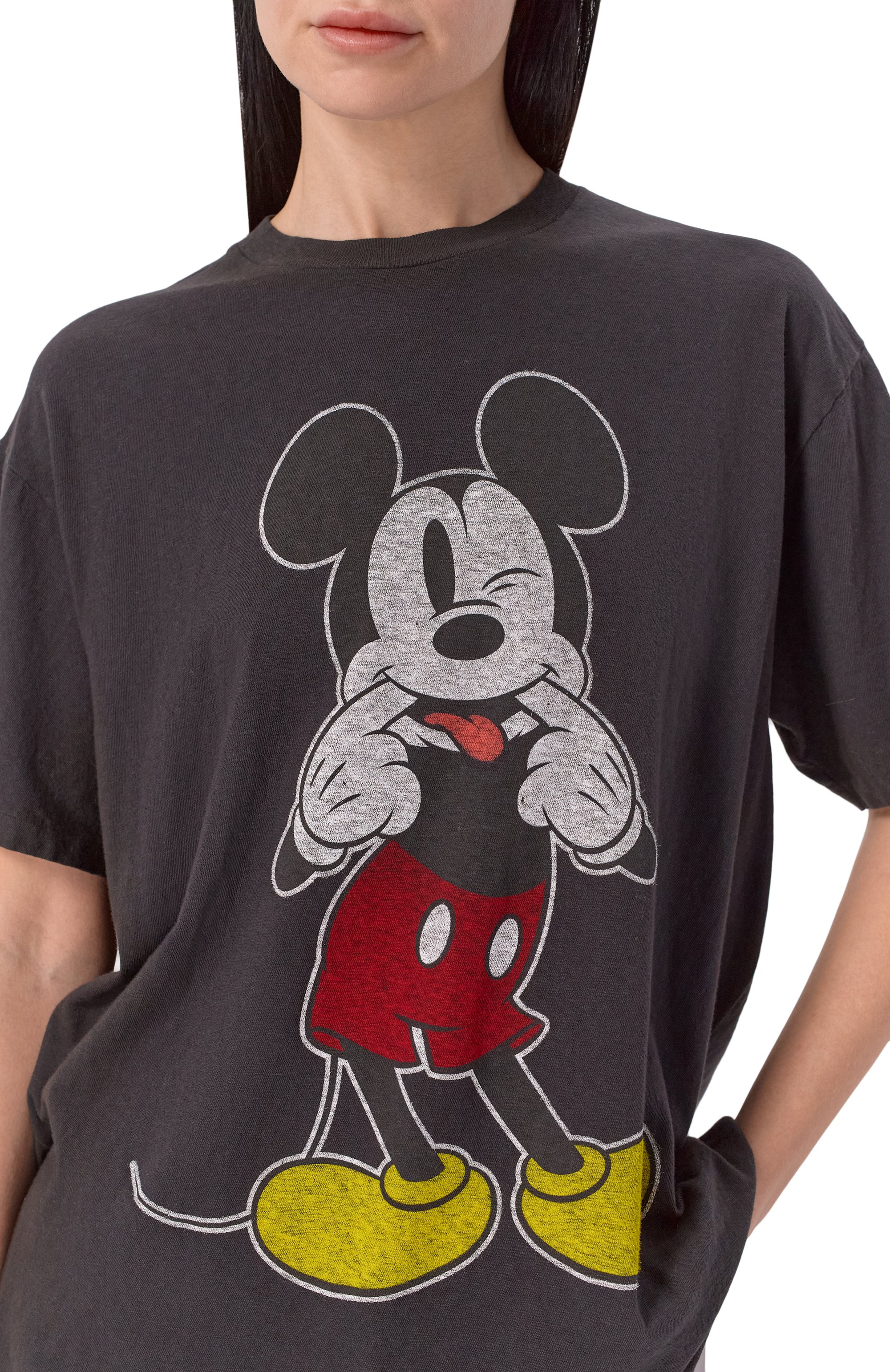 Хлопковая футболка RE/DONE, арт. 024-02WBFG005/B0YFRIEND TEE, фото 5