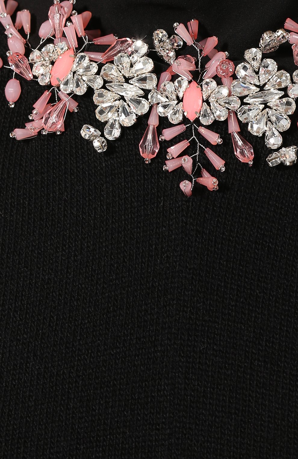 Свитер из смеси шерсти и кашемира VALENTINO черного цвета по цене 225000 руб., арт. TB3KCB0859N, фото 5 Свитер из смеси шерсти и кашемира VALENTINO, арт. TB3KCB0859N, фото 5