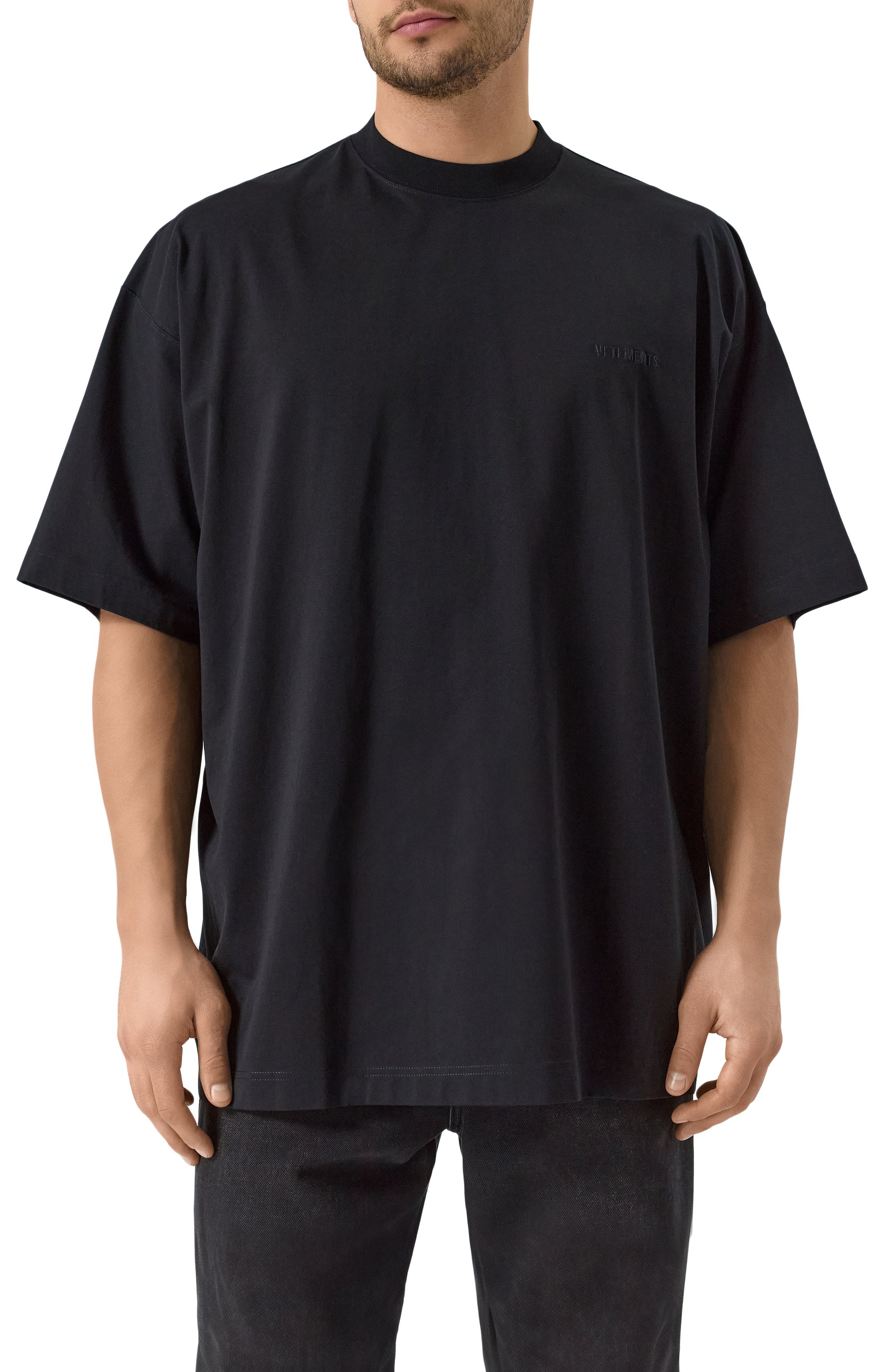 Хлопковая футболка VETEMENTS, арт. UA66TR765B, фото 3