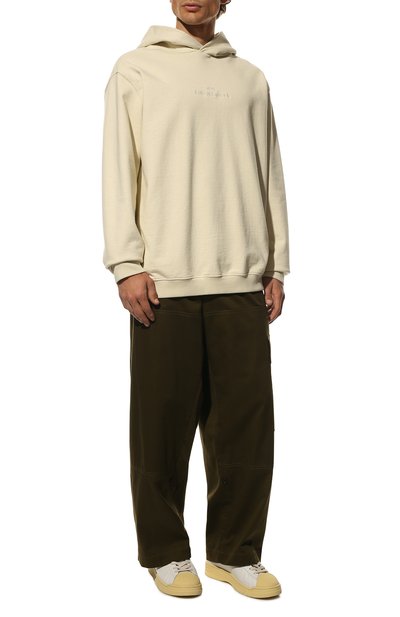 Кожаные кеды AUTRY кремового цвета по цене 23800 руб., арт. BLLM TC05, фото 2 Кожаные кеды AUTRY, арт. BLLM TC05, фото 2