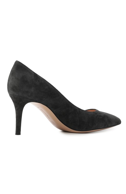 Замшевые туфли Gianvito 70 Gianvito Rossi G26770.70RIC.CAMCAR0 Серый  G26770.70RIC.CAMCAR0 Фото 5