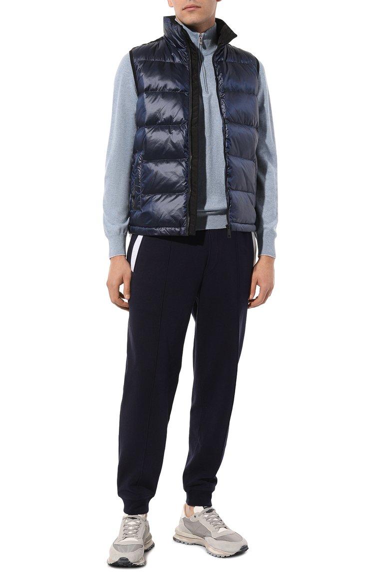 Хлопковые джоггеры BRUNELLO CUCINELLI, арт. M0T353205G, фото 1