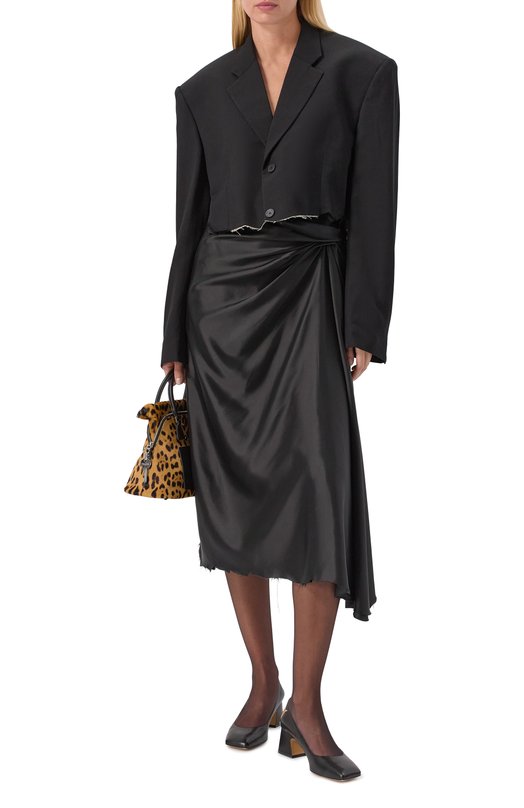 Кожаные туфли Maison Margiela S58WL0226/P3753 Чёрный  S58WL0226/P3753 Фото 3