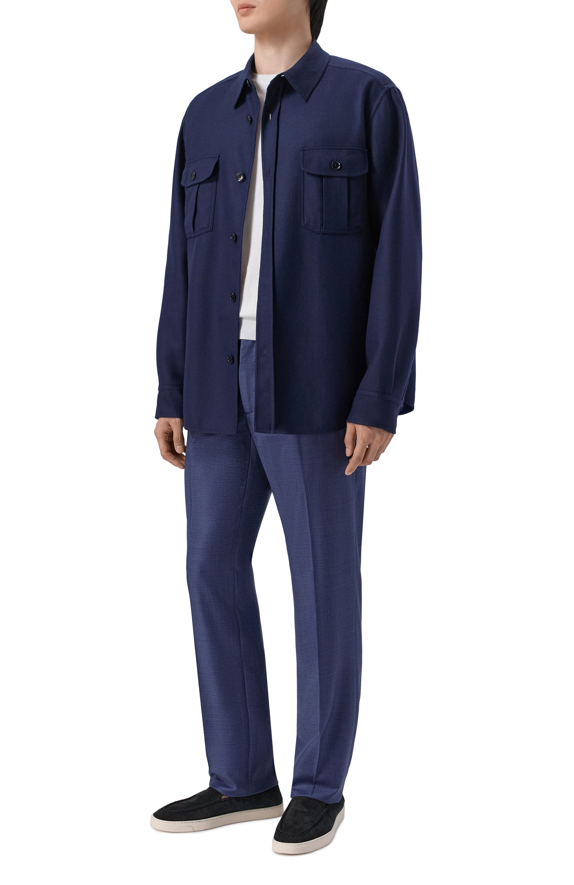 Шерстяные брюки STEFANO RICCI, арт. M1T610001E/W0020U, фото 2