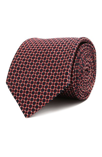 Мужской шелковый галстук CORNELIANI, арт. 87U302-1120314/00