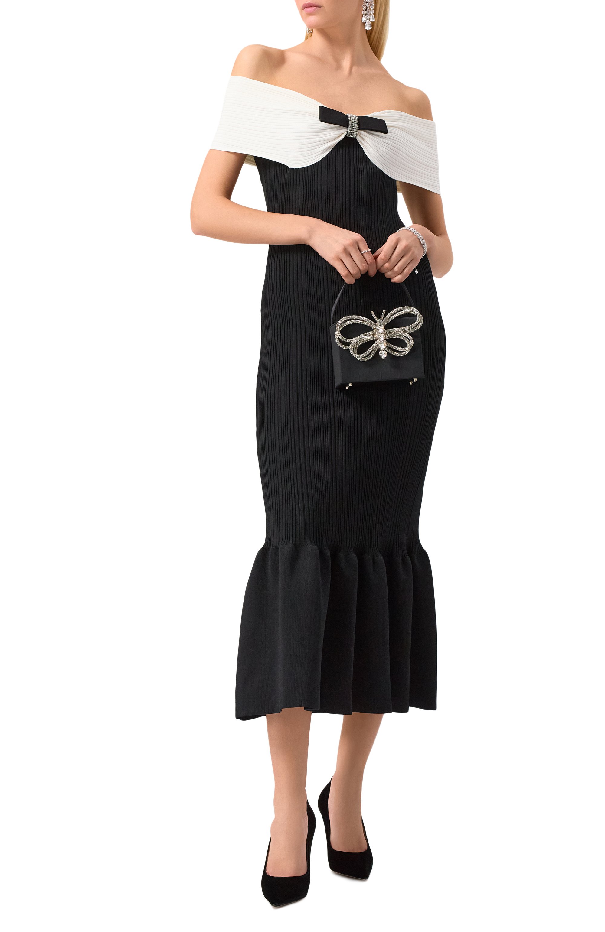 Платье SELF-PORTRAIT, арт. AW24-116M-B, фото 2