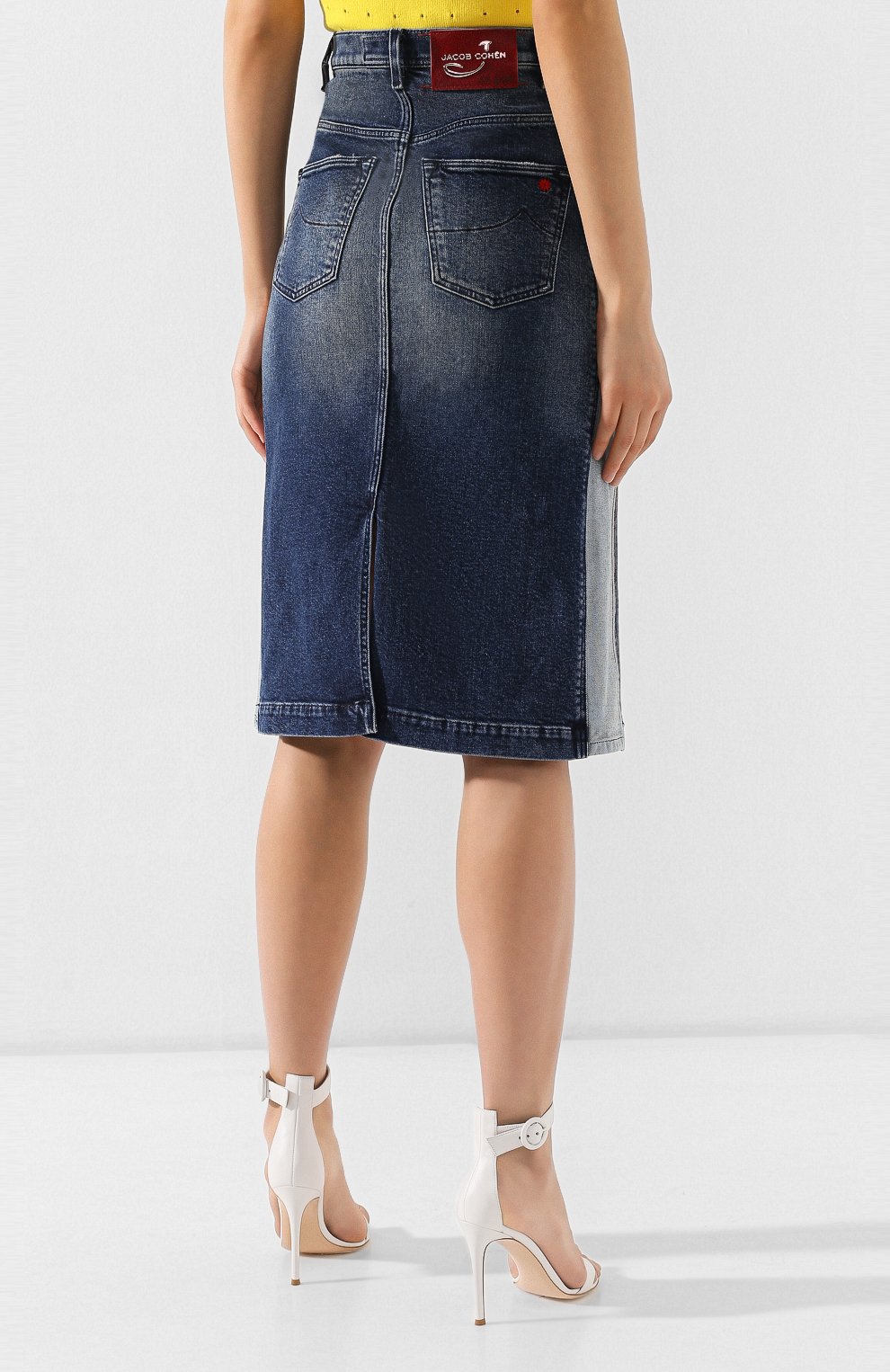 Джинсовая юбка JACOB COHEN, арт. R0BERTA LTD 08728-W1, фото 4