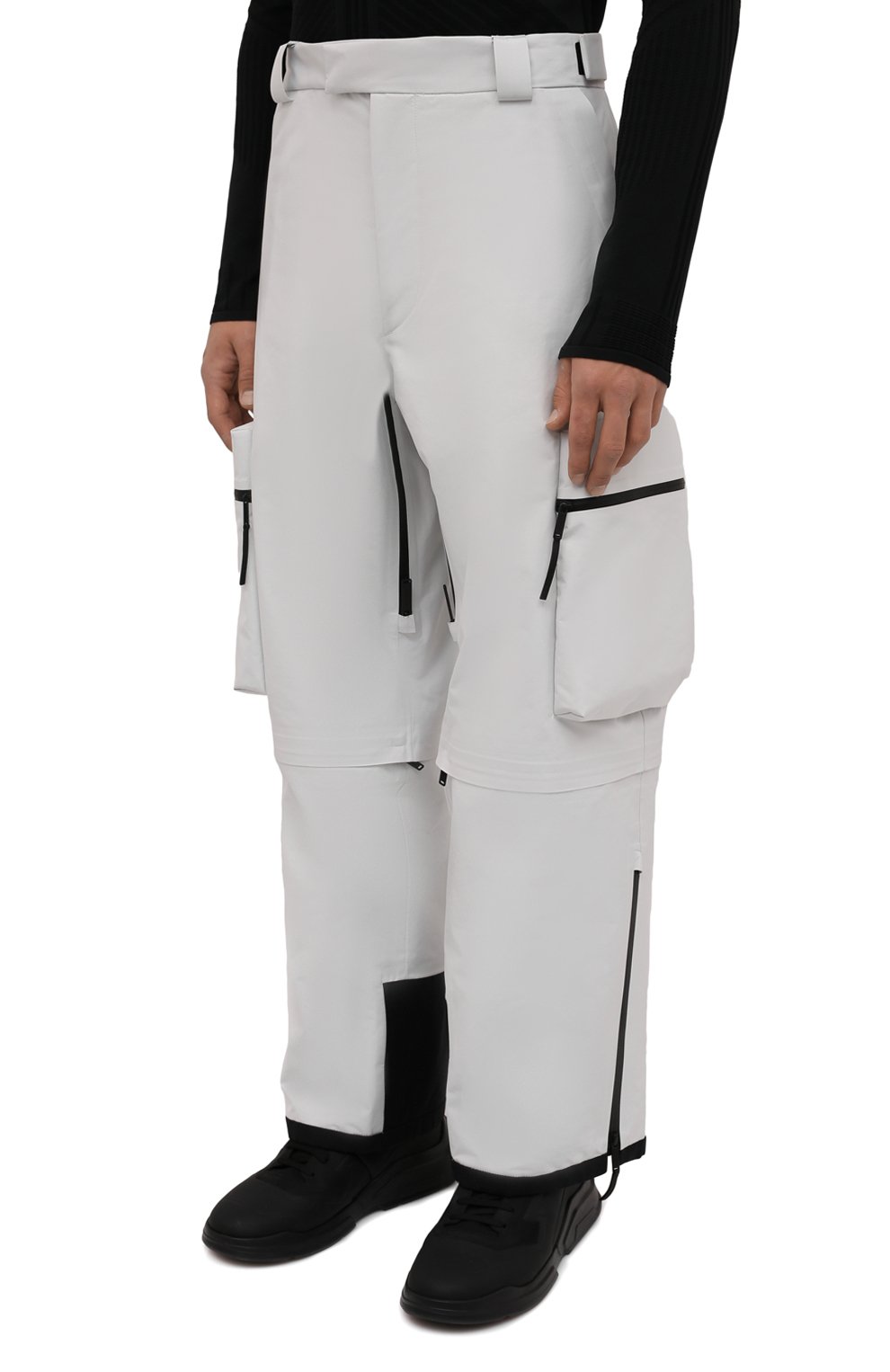 Утепленные брюки PRADA, арт. SPH124-1ZIW-F0K74-202, фото 3