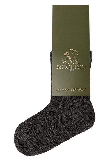 Шерстяные носки WOOL AND COTTON, арт. NNRU/R03, фото 1