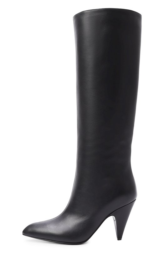 Кожаные сапоги Beak 85 Sergio Rossi B13830/MMVN13 Чёрный  B13830/MMVN13 Фото 4