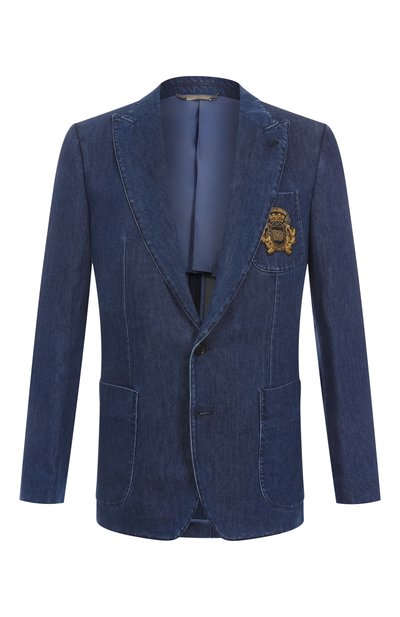 Мужской джинсовый пиджак DOLCE & GABBANA, арт. G2UQ7Z/G8MH1