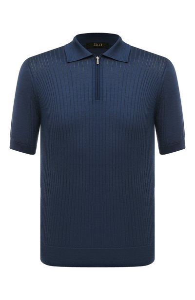 Мужская шелковое поло ZILLI, арт. KZP002M0640VST000