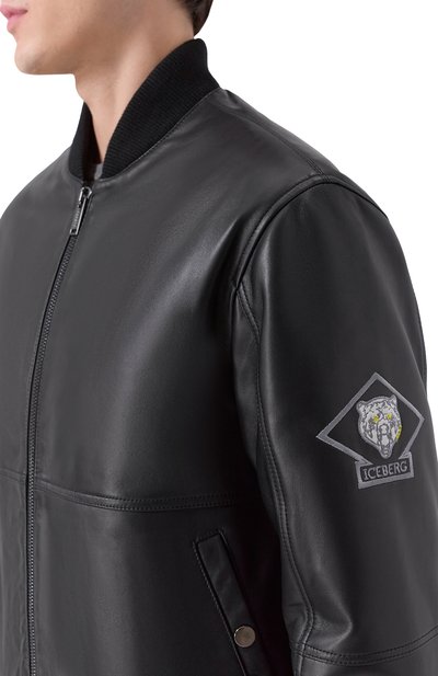 Кожаный бомбер ICEBERG, арт. Z011/6804, фото 5