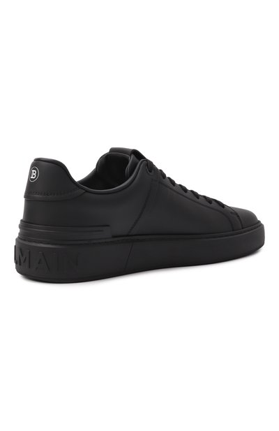 Кожаные кеды b-court BALMAIN, арт. EM0VI288/LIPB, фото 5